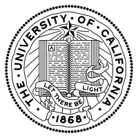 The seal of the University of California 1868