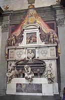 Надгробок Мікеланджело Буонарроті. Церква Санта Кроче, Флоренція