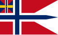 Ναυτική Σημαία της Νορβηγίας (1844–1905), κρατική σημαία (1844–1899)