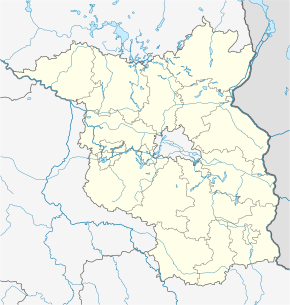 Эберсвальде на карте