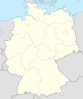 Браунсхорн на карти Немачке