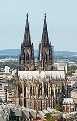 Vista de la catedral de Colonia