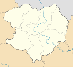 Koviahy is located in Kharkiv Oblast
