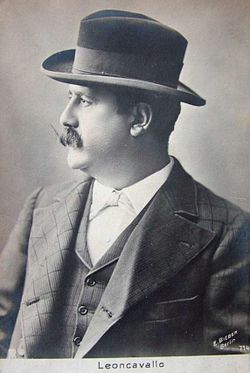 Руджеро Леонкавало, 1910 г.