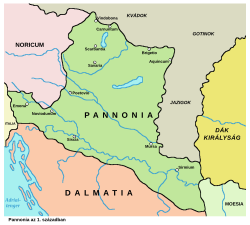 Pannonia az 1. században