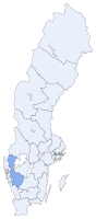O antigo Condado de Älvsborg