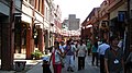 Walking along Minquan Old Street