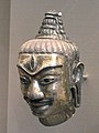 Đầu Shiva từ hợp kim electrum, thế kỷ 9. Bảo tàng Nghệ thuật Châu Á ở San Francisco