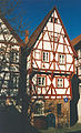 Deutsch: Salzhaus - ältestes nachgewiesenes Fachwerkhaus der Mosbacher Altstadt
