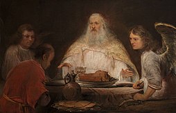 Abraham et les anges, 1680-1685 Musée Boijmans Van Beuningen