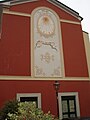 Alessandria, orologio solare murale (solo decorativo) in via Caraglio