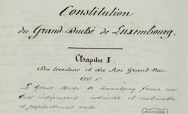 Luxemburgse Grondwet