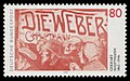 Deutsche Bundespost 1987. Zum 125. Geburtstag von Gerhart Hauptmann (nach dem Poster von Emil Orlik)