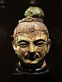 （中央アジアの彫刻）仏頭（銅造） コータン出土 3 - 4世紀 大谷探検隊将来