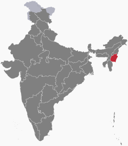 Manipur, a state o Indie