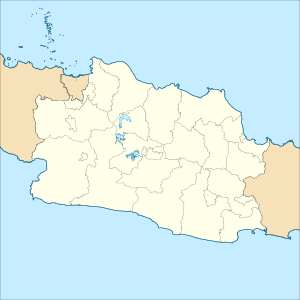 Peta kabupaten di Jawa Barat