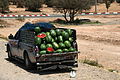 Sales of watermelons in Morocco