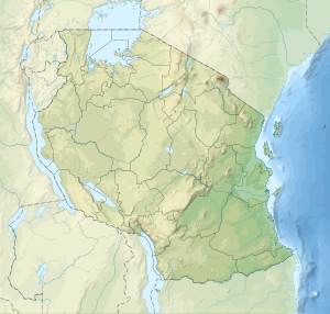 Селус (природний заповідник). Карта розташування: Танзанія