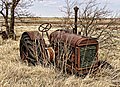 Abandoned tractors