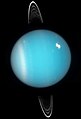 青色的天王星