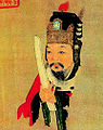 Der Beamte Fan Zhongyan mit Elfenbein-Täfelchen (“hu”), Song-Dynastie (960–1279)