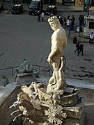Fuente de Neptuno (Florencia), 1563-1565, Bartolomeo Ammannati y Giambologna.
