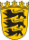 Kleines Landeswappen des Landes Baden-Württemberg