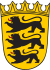 Kleines Wappen des Landes Baden-Württemberg