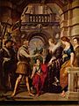 Peter Paul Rubens Galeria Mèdici Enric IV transmet la Regència
