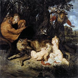 Romulus et Rémus de Rubens. (1614-1616)