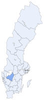 O antigo Condado de Skaraborg