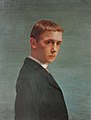 خودچهره‌نگاره ۱۸۸۵ (۲۰ سالگی)، رنگ روغن روی بوم