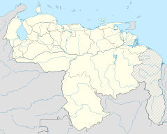 バレンシアの位置（ベネズエラ内）