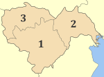 Општини во округот Иматија