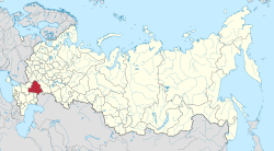 Volgograd na mapě