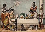 Thumbnail for File:A Brazilian family in Rio de Janeiro by Jean-Baptiste Debret 1839.jpg