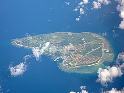 Đảo Aguni nhìn từ không trung