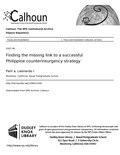 Thumbnail for File:Finding the missing link to a successful Philippine counterinsurgency strategy (IA findingmissingli109453393).pdf