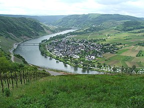 Mozelio upė Vokietijoje