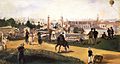 『1867年のパリ万国博覧会の光景』1867年。油彩、キャンバス、108 × 196 cm。オスロ国立美術館[87]。