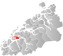 Vị trí Ålesund tại Møre og Romsdal