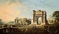 Антоніо Джолі. «Триумфальна арка імператора Траяна у Беневенто»