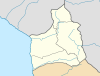 Map of Arica y Parinacota Region