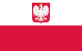 State flag of Poland (with coat of arms)