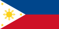 Bandiera della Seconda Repubblica filippina, stato fantoccio dell'Impero giapponese (1943-1945)