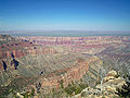 Utsikt fra nordsiden av Grand Canyon