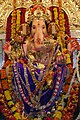 Grande statue au festival de Ganesh Chaturthi
