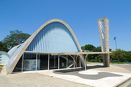 Iglesia de San Francisco de Asís (1942-1944), de Oscar Niemeyer, Pampulha, Belo Horizonte