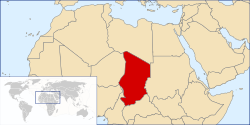 Čadan Tazovaldkund République du Tchad (fr.) جمهورية تشاد (arab.) (Džumhūrijjat Tšād)
