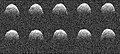 Εικόνες ραντάρ του αστεροειδή Μπενού από το Ραδιοτηλεσκόπιο του Γκόλντστόουν